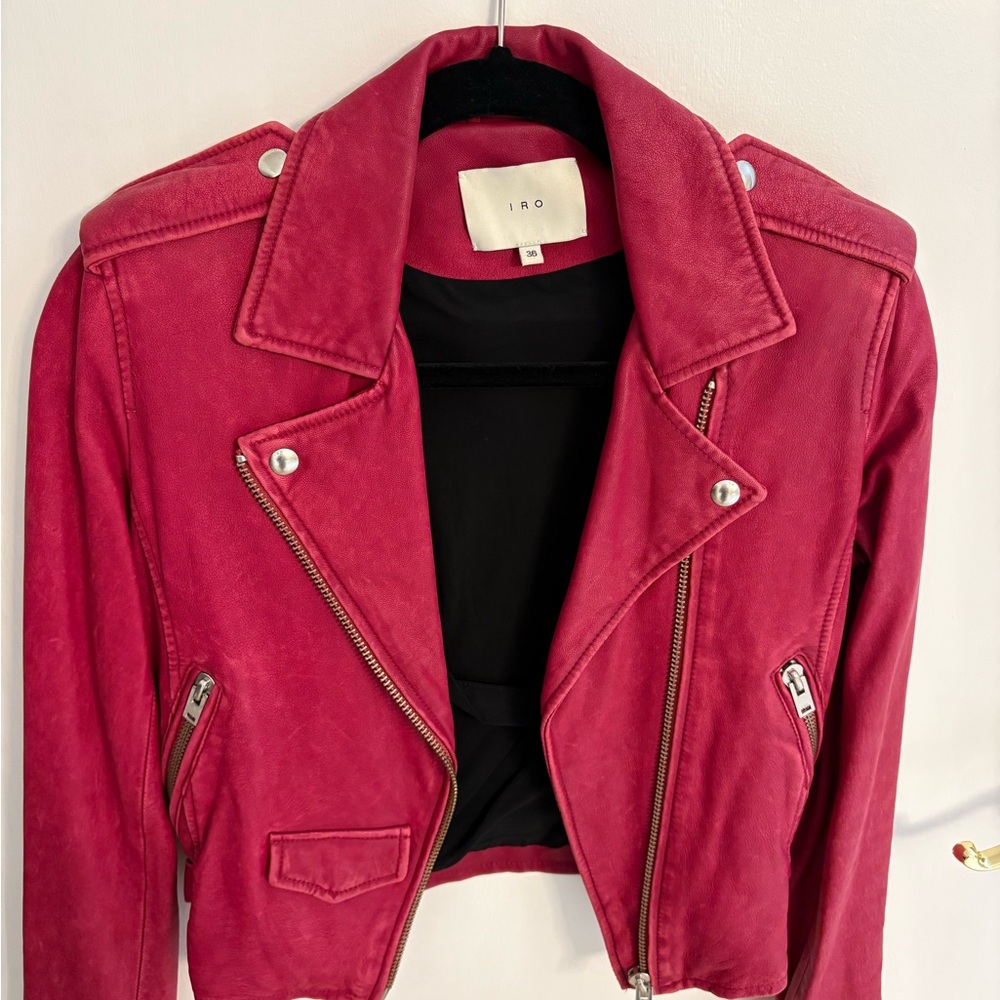 IRO Women's Pink Jacket